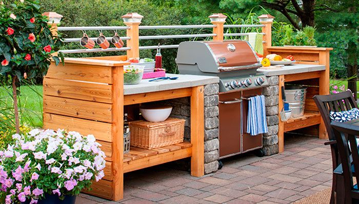 Bbq Diy Outdoor Kitchen Ideas