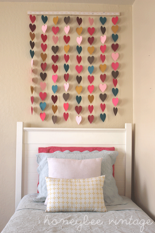 Bedroom Wall Decor Ideas Diy Paper