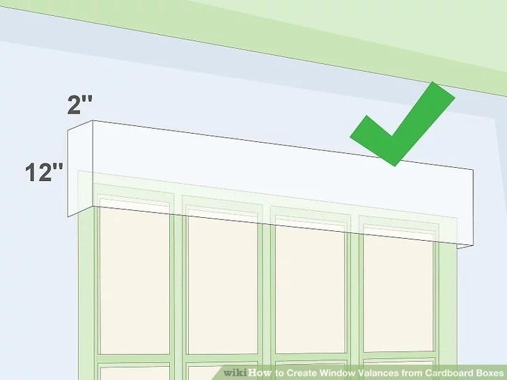 Cardboard Diy Valance Box