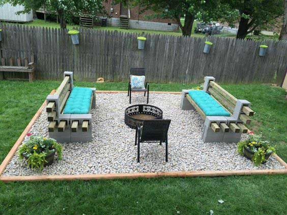 Cheap Diy Fire Pit Seating