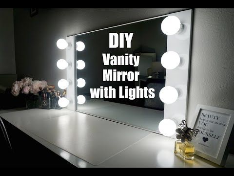 Cheap Diy Vanity Mirror With Lights