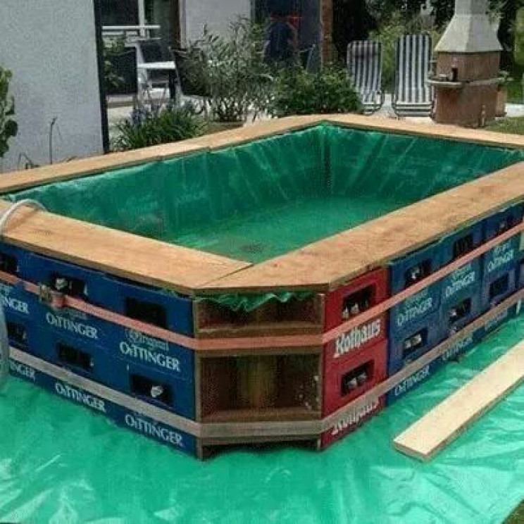 Creative Diy Temporary Pool