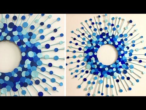 Creative Diy Wall Decor With Paper