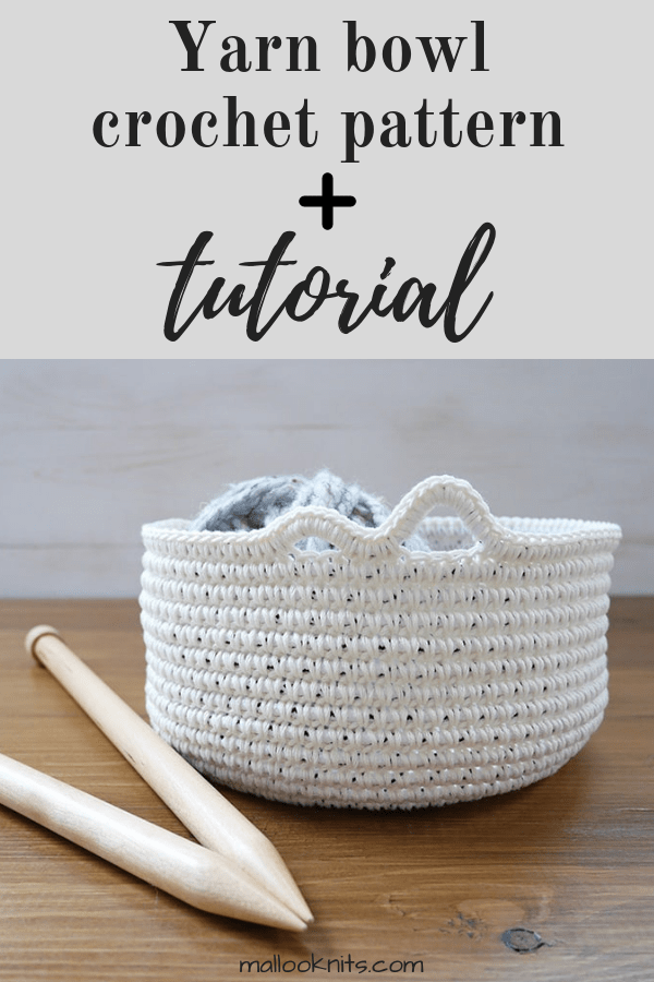 Crochet Yarn Bowl Diy