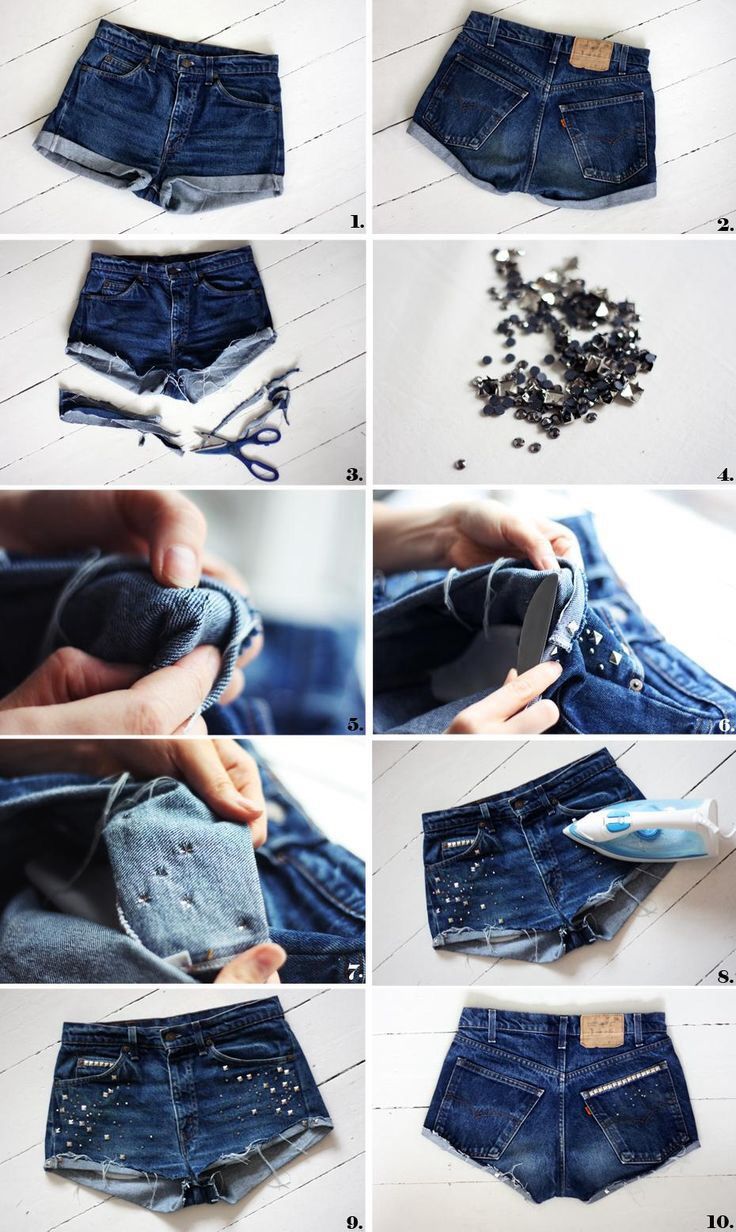 Cute Diy Jean Shorts