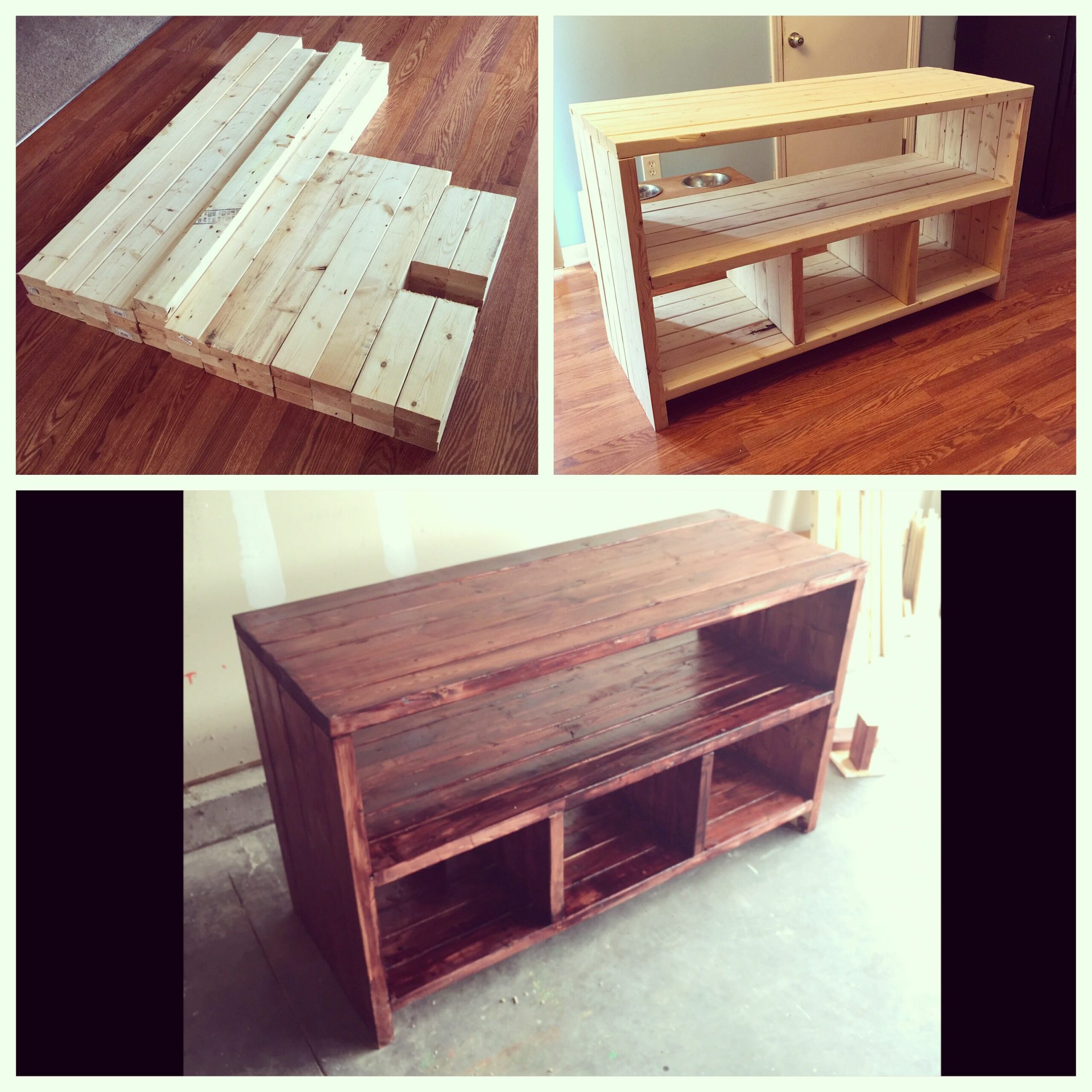 Diy 2×4 Tv Stand Plans