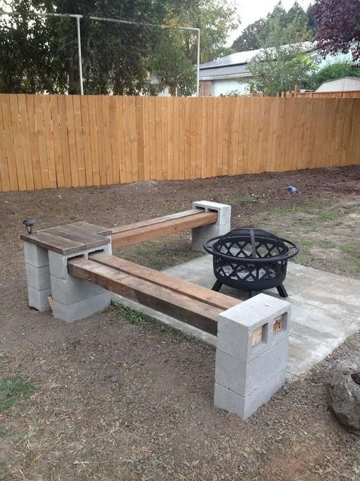 Diy Backyard Fire Pit Seating Area