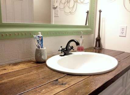 Diy Bathroom Vanity Top