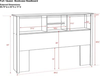 Diy Bookcase Headboard Plans