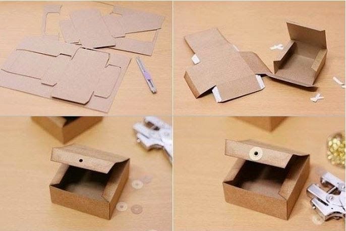 Diy Cardboard Jewelry Gift Box