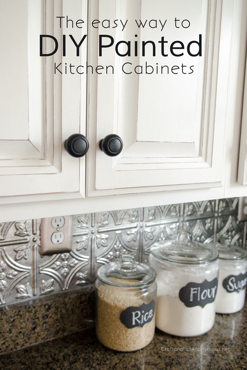 Diy Chalk Paint Kitchen Cabinets