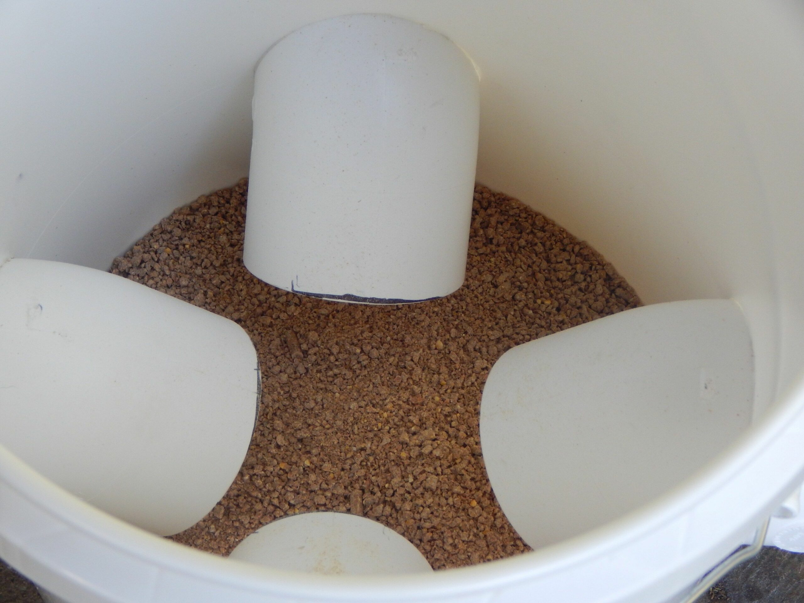 Diy Chicken Feeder Pvc Bucket