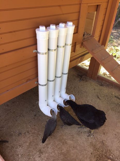Diy Chicken Feeder Pvc
