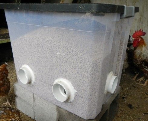 Diy Chicken Feeder