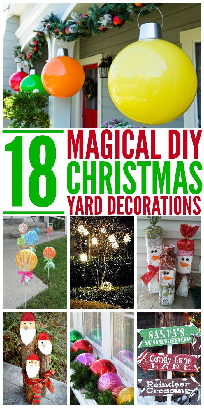 Diy Christmas Yard Decorations