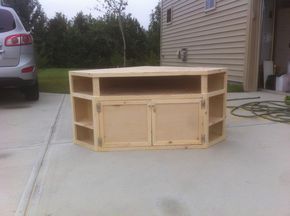 Diy Corner Entertainment Center Plans