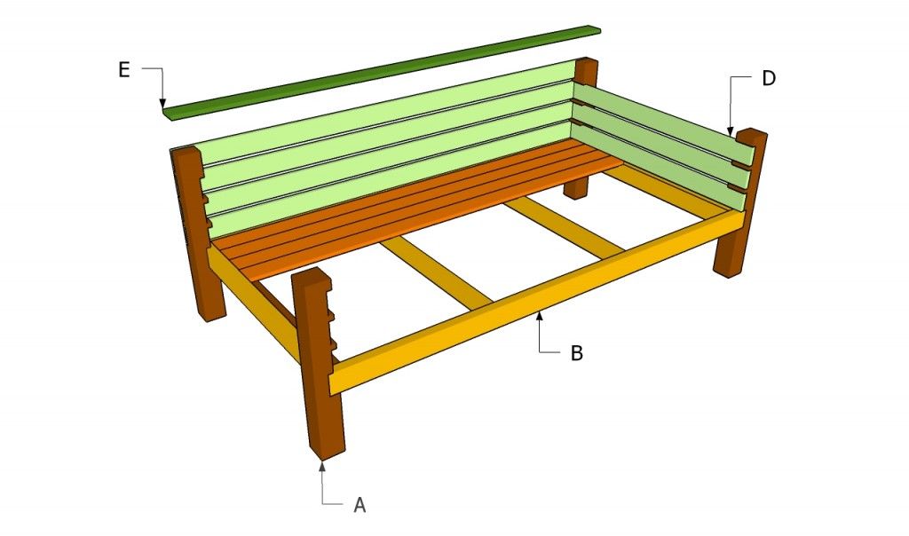 Diy Daybed Frame Plans