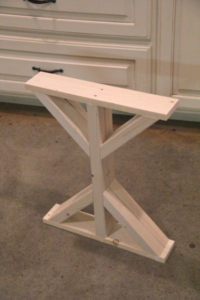 Diy Desk Legs Wood