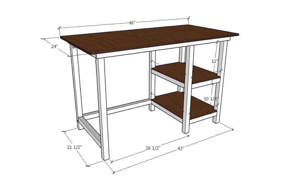 Diy Desk Plans Free