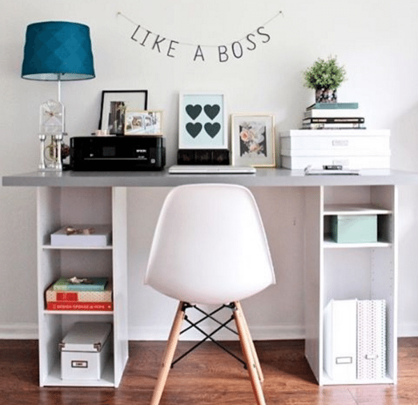 Diy Desk With Storage