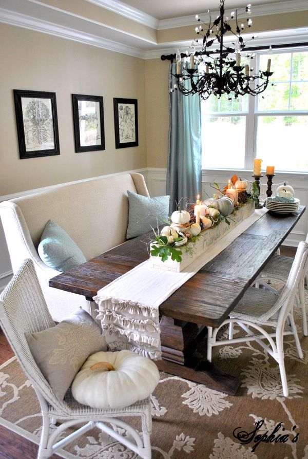 Diy Dining Room Table Centerpieces