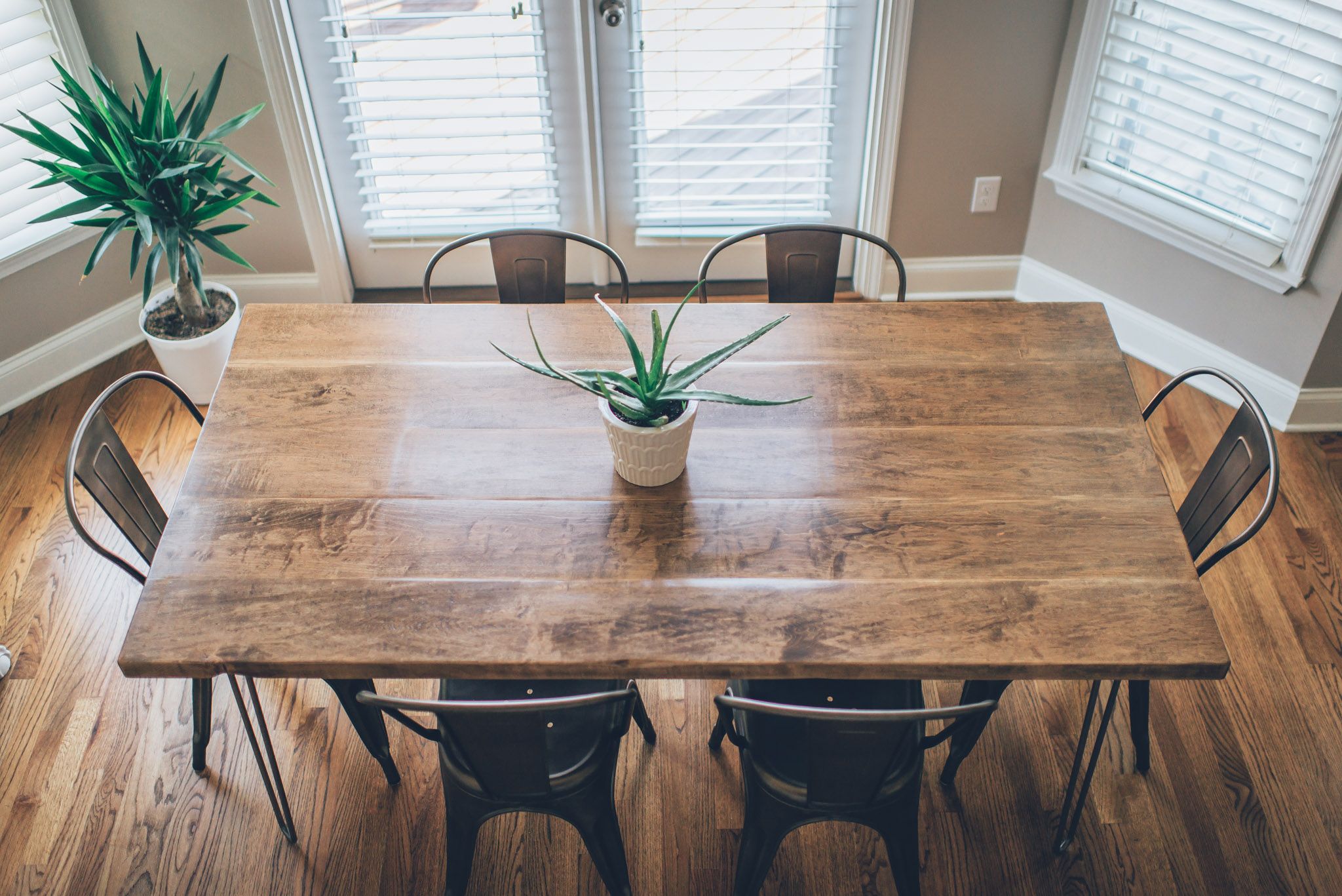 Diy Dining Table With Hairpin Legs