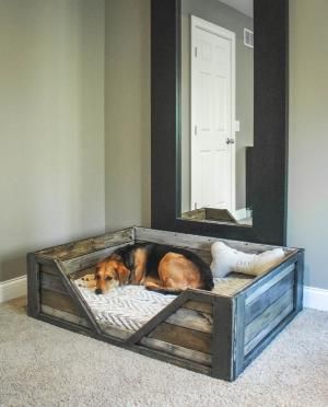 Diy Dog Bed Frame Pallet