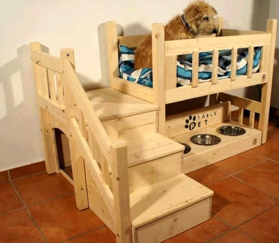 Diy Dog Bed With Stairs