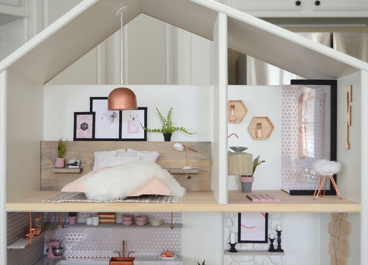 Diy Dollhouse Bedroom Ideas