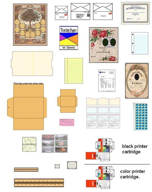 Diy Dollhouse Furniture Printable