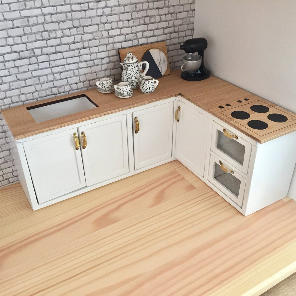 Diy Dollhouse Kitchen Furniture