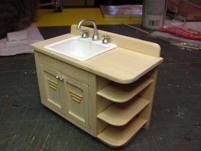 Diy Dollhouse Kitchen Sink