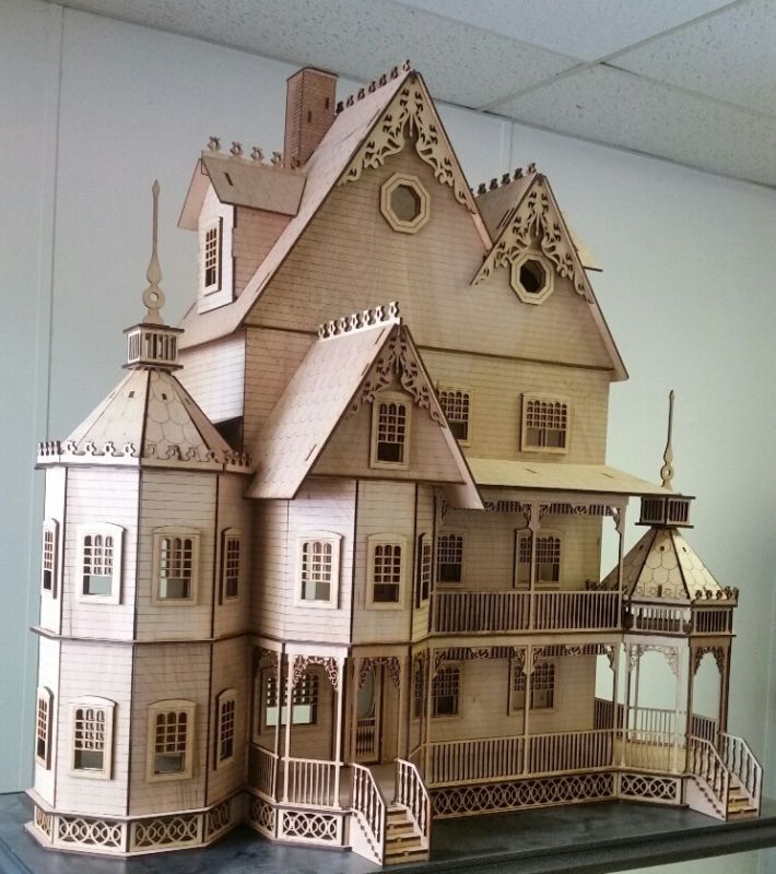 Diy Dollhouse Kits Large