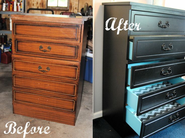 Diy Dresser Paint Makeover