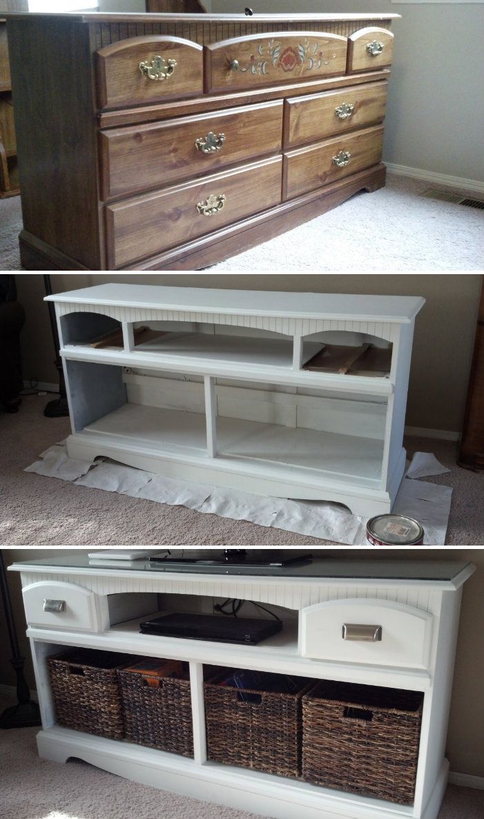 Diy Dresser To Tv Stand