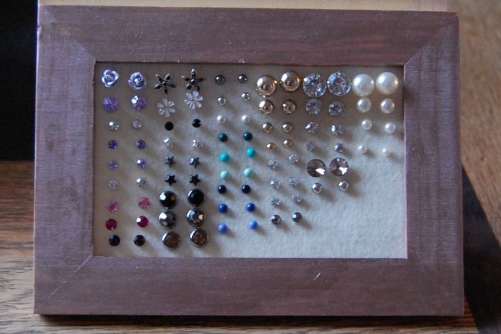 Diy Earrings Organizer