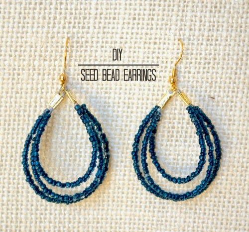 Diy Earrings With Beads