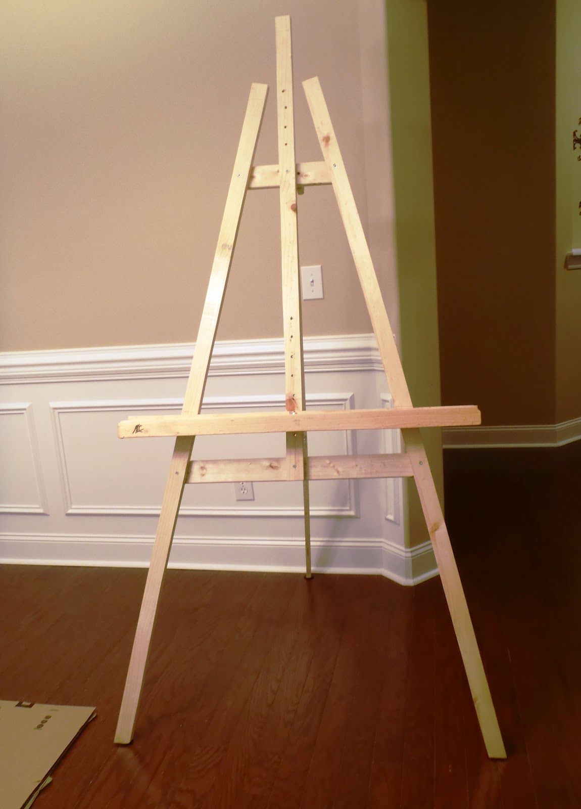 Diy Easel Stand For Painting