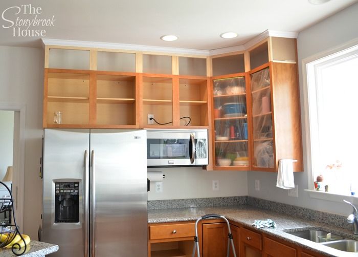 Diy Extend Kitchen Cabinets To Ceiling