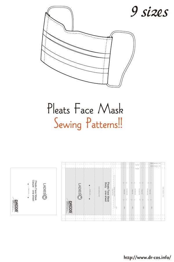 Diy Face Mask Size Chart Uk