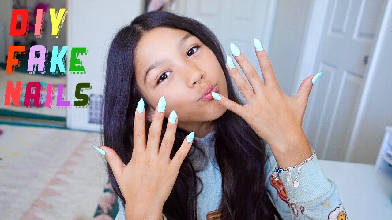 Diy Fake Nails For Kids