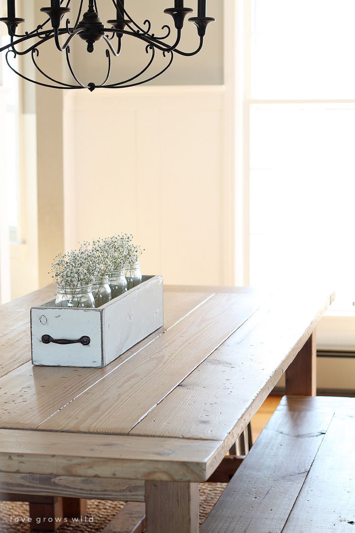 Diy Farmhouse Table Centerpiece
