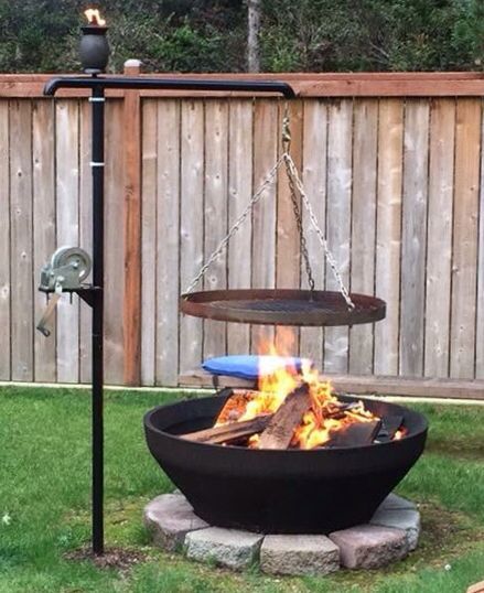 Diy Fire Pit Grate Cover