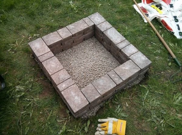 Diy Fire Pit Ideas Square