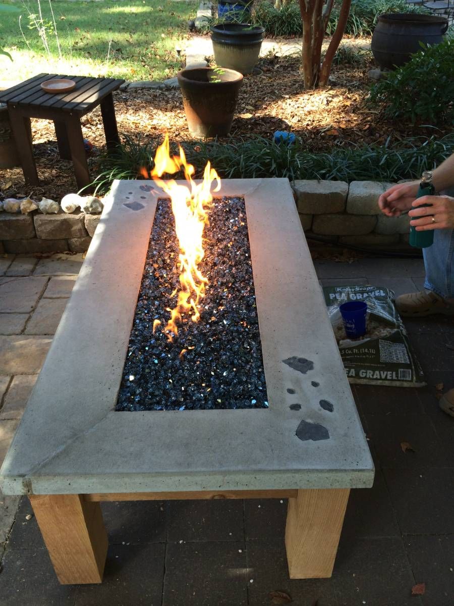Diy Fire Pit Table Ideas