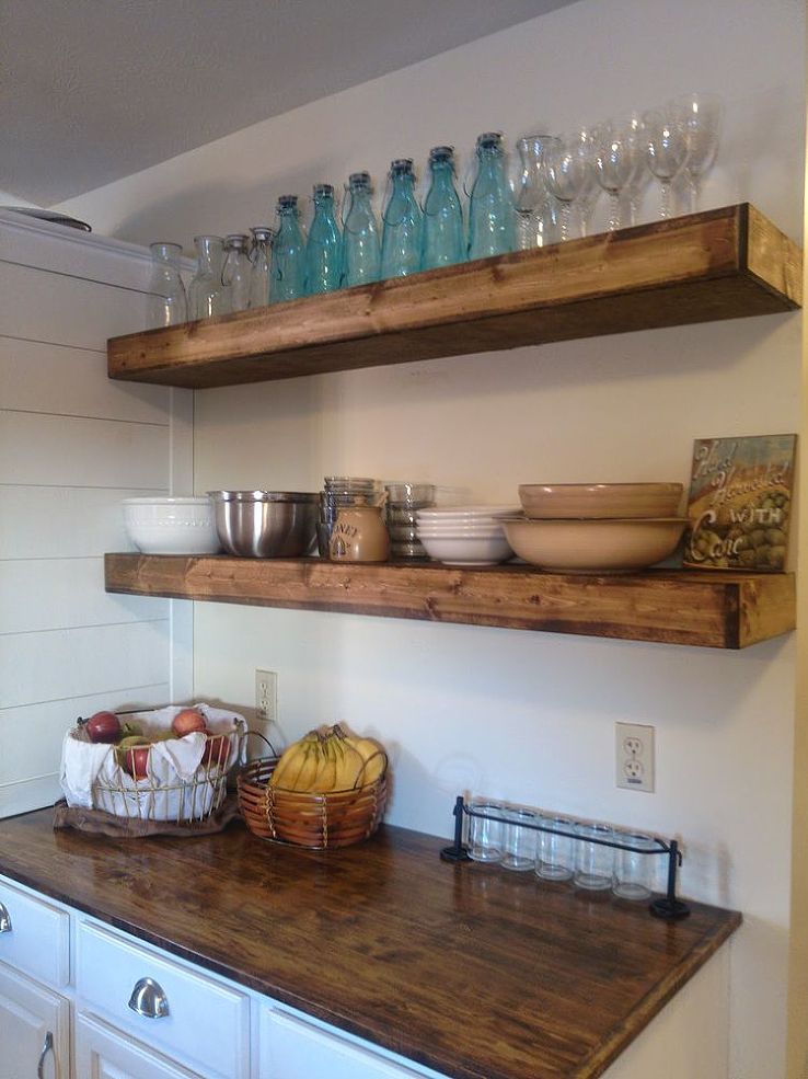 Diy Floating Shelves Kitchen