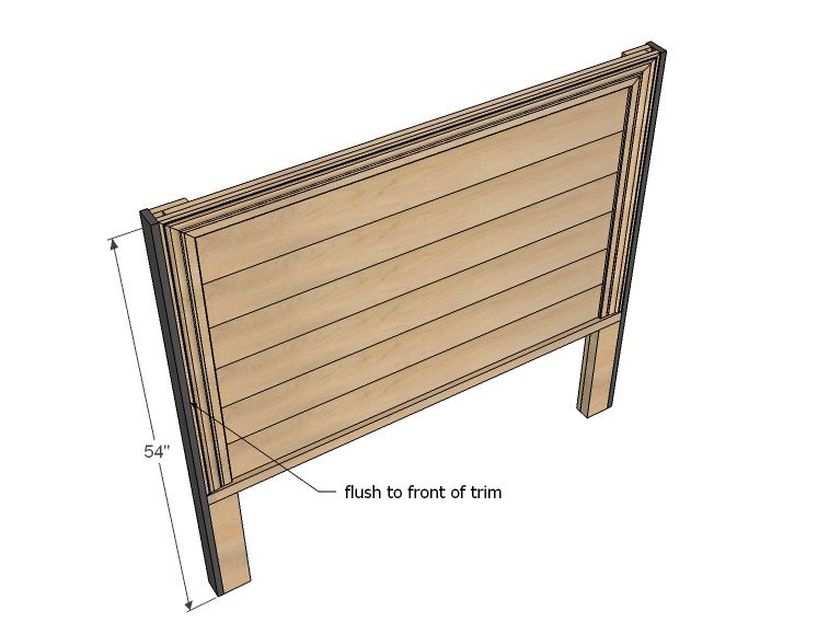 Diy Full Size Headboard Plans