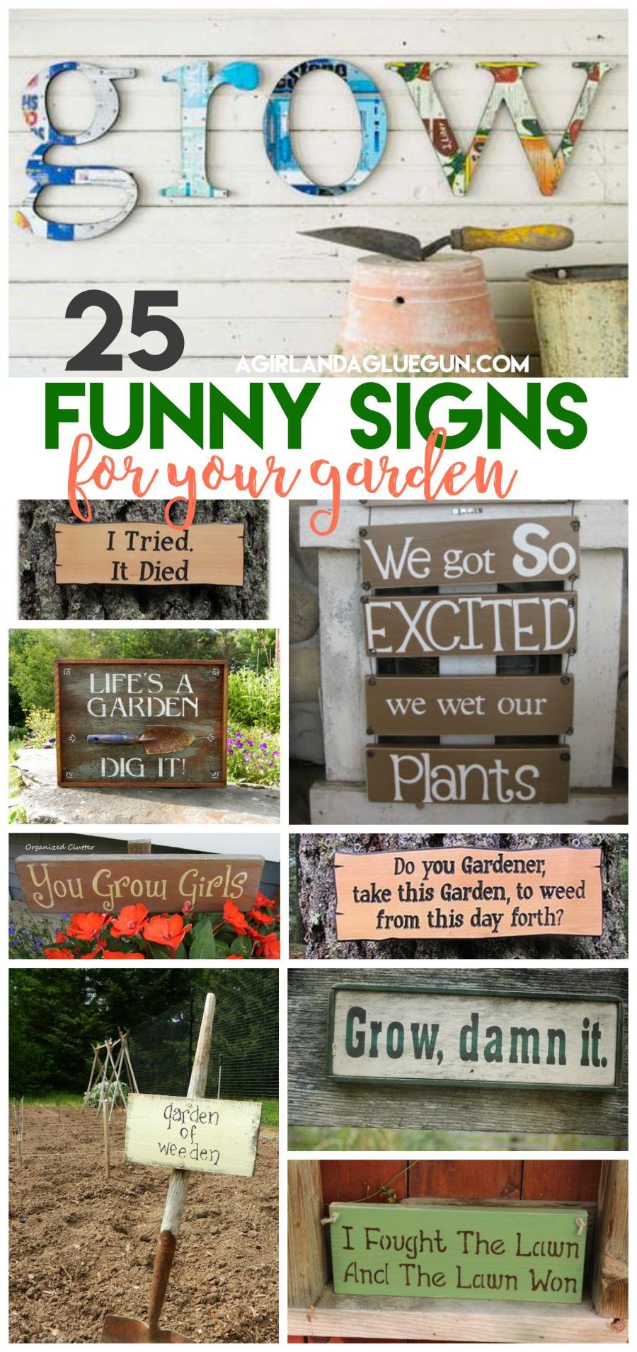 Diy Funny Yard Signs