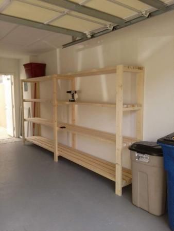 Diy Garage Shelves Plans