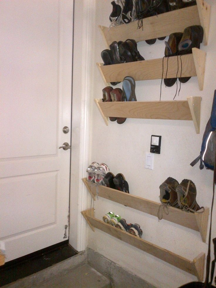 Diy Garage Shoe Rack Ideas